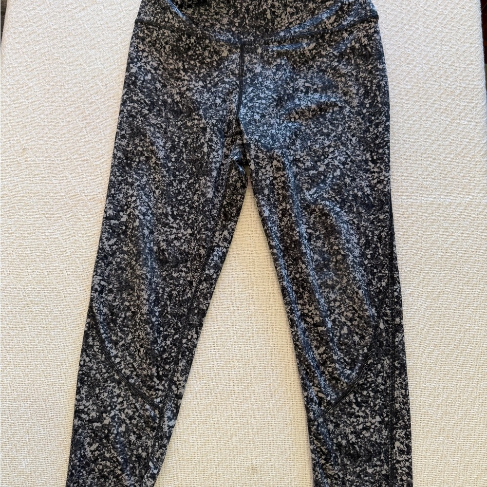 All in Motion Black and Gray Kids Leggings